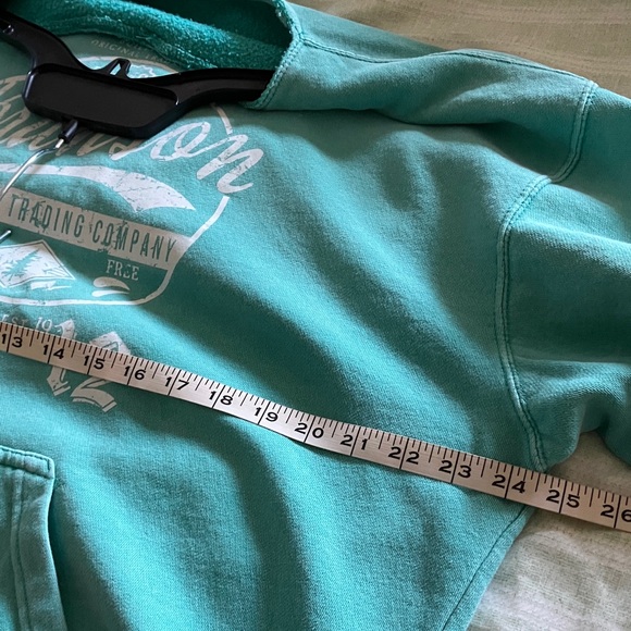 Branson Graphic Teal Sweatshirt - Picture 7 of 8